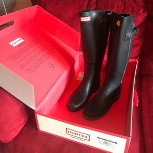 Original Tall Hunter Boots Black
